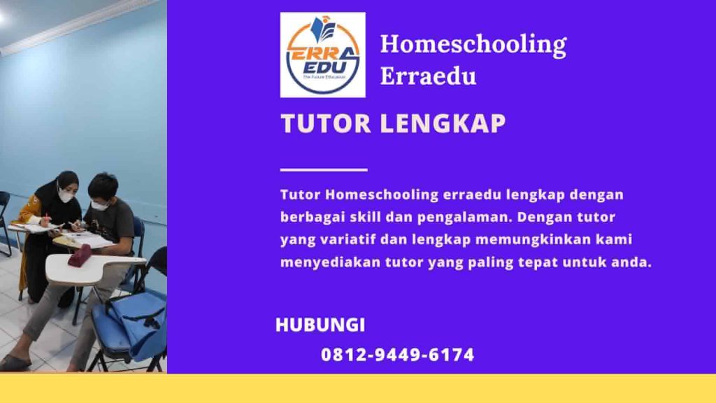 Manfaat Homeschooling Untuk Remaja Beserta Info Pendaftaran Erraedu Terdekat di Perumahan Graha Mutiara Makrik 3 Jl. Lumbu Timur, Bekasi